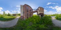 Tagebau Berzdorf - Hochbunker für Kohle - Ostseite