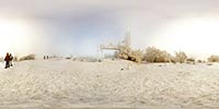 Lausche 793 m Winter 2007 2