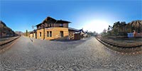 Bahnhof der Schmalspurbahn