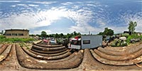 Ausfahrt des 19. Kfz Veteranentreffen 2010