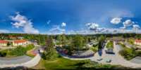 Luftpanorama - Mühlensiedlung