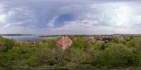 Luftpanorama - Schloss Tauchritz